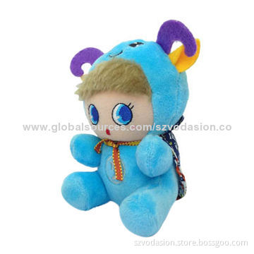 Unique Design Plush Cartoon 12 Constellations 5,200mAh Power Banks, Supplier